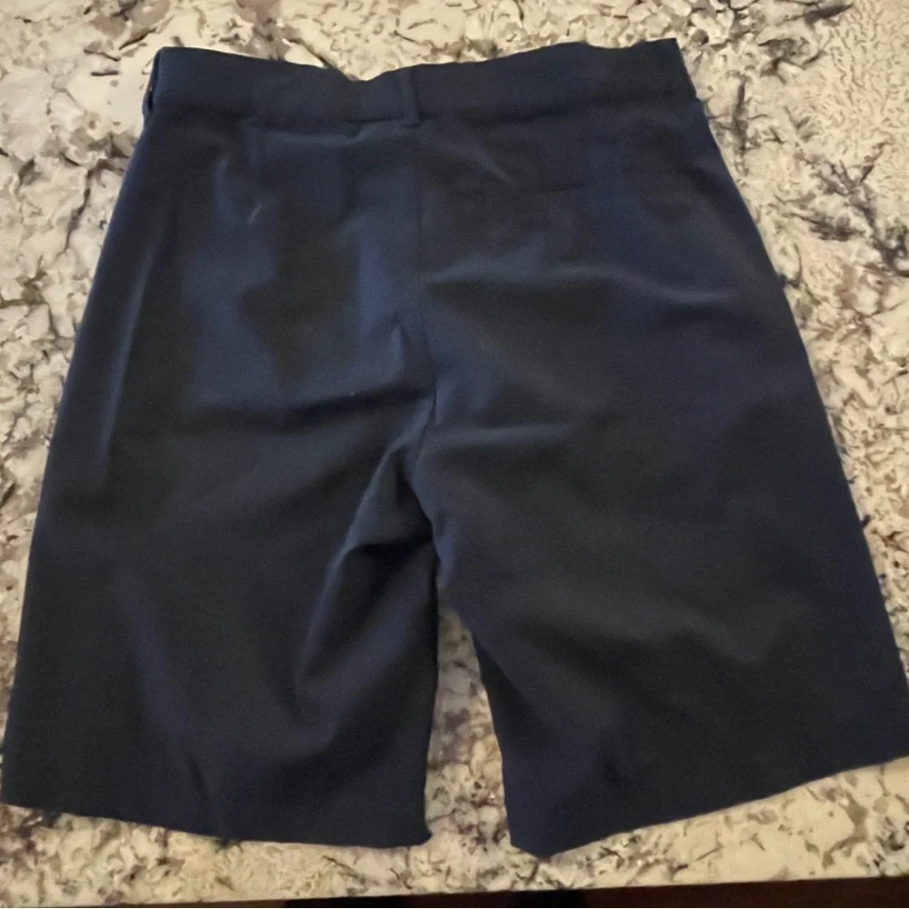 OLD NAVY Boys Navy Blue Polyester Spandex Stretch Shorts 8